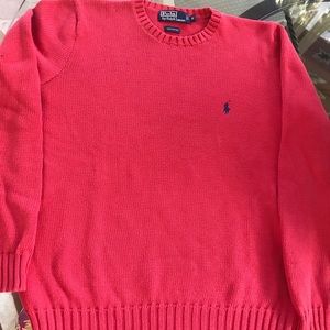 Polo cotton sweater